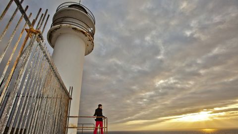 Cabo Touriñán al atardecer