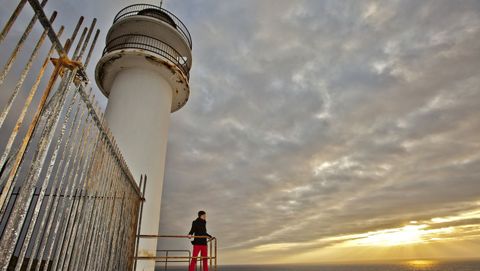 Cabo Tourin al atardecer