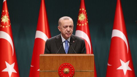 El presidente turco, Recep Tayyip Erdogan, en una foto de archivo.