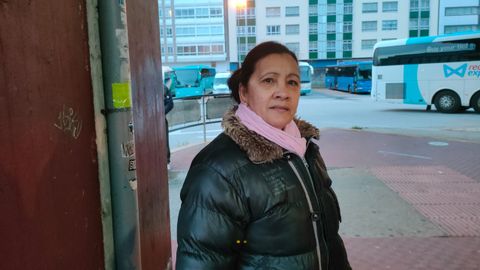 Adriana Espinosa, afectada por la huelga del transporte colectivo en A Coruña