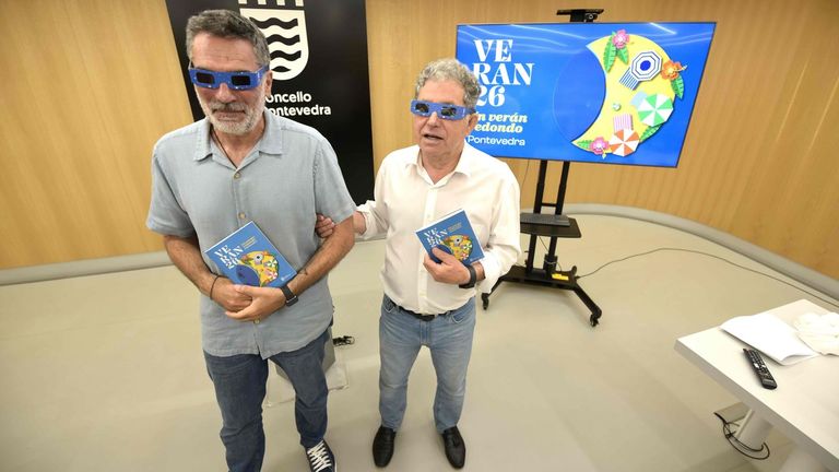 Pontevedra presenta «un verán redondo» que incluye gafas para ver el eclipse