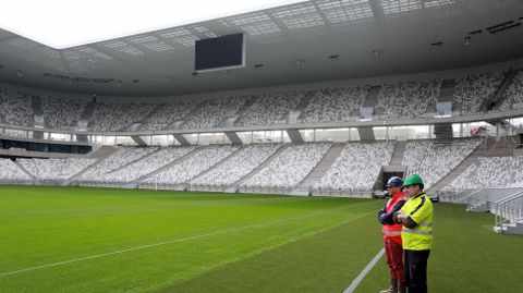 Imagen del nuevo estadio de Burdeos, preparado para la Eurocopa 2016.