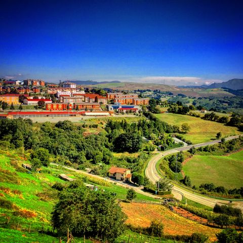 Vista parcial de Tineo