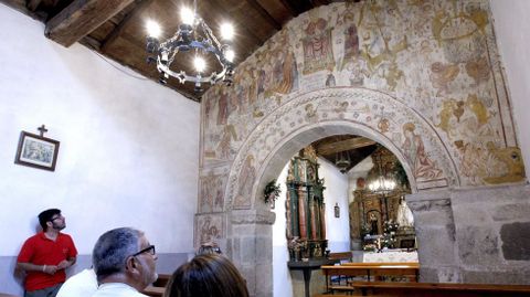 La iglesia de Seteventos, en O Saviao, figura en el programa de las rutas del romnico para el perodo vacacional