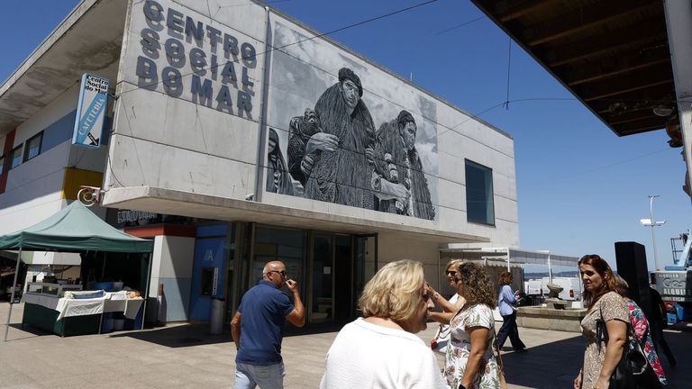 Arte con esencia marinera y a lo grande en Bueu