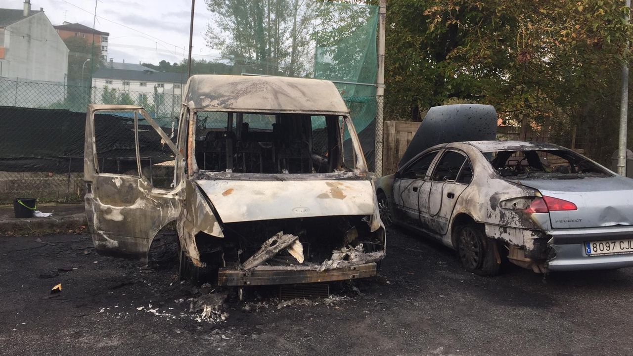 Estado en el que quedaron los vehculos afectados