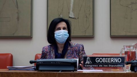 Margarita Robles, en la Comisin de Defensa del Congreso