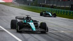 Gran Premio de Austria 2023 de Fórmula 1.Lance Stroll y Fernando Alonso durante el Gran Premio de Austria 2023 de Fórmula 1