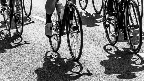 Imagen de archivo de ciclistas
