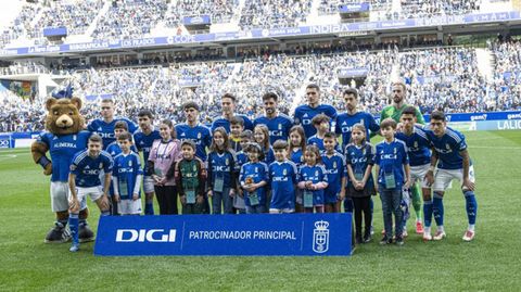 El once del Real Oviedo ante el Castelln