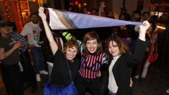 Mara Vzquez, Marta Lois y Elizabeth Duval en el Sumar Queer Fest