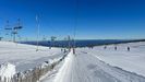 Jornada de esquí en la estación de montaña de Manzaneda