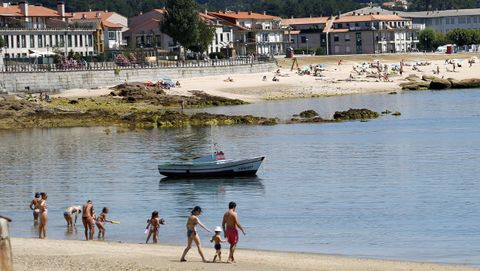En el entorno de la playa ribeirense de Coroso hay muchos pistos registrados en el portal de viviendas tursticas de la Xunta