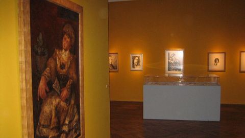 Exposicin de Laxeiro en el Museo Nacional de Bellas Artes de Buenos Aires.