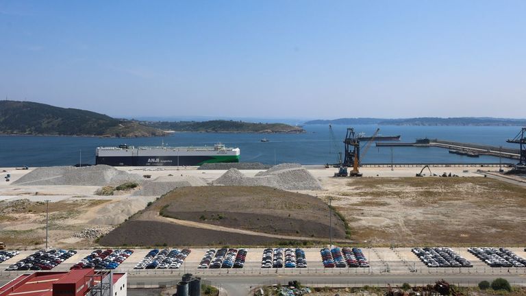 Anji, el gigante chino de la logística automotriz, desembarca en Galicia