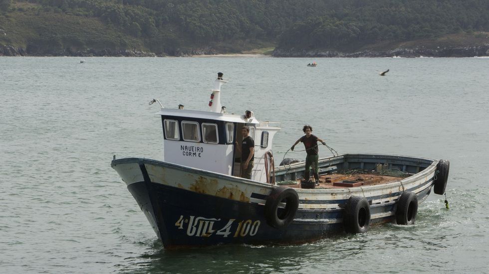 La marcha del Naveiro cierra el ciclo de las bateas en Corme La marcha del Naveiro cierra el ciclo de las bateas en Corme