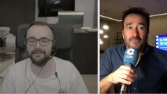 El streamer de Lugo El Xokas,durantesu entrevista con Juanma Castao