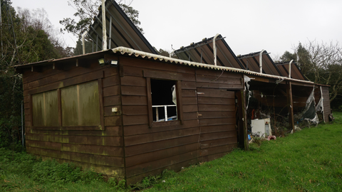 As� se encuentran ahora las instalaciones del�parque tem�tico rural Aldea Nova.