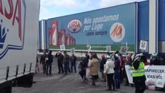 Concentraci�n en Outeiro de Rei