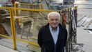 Manuel, na nave do polgono de Vidreiro que montou a empresa hai xa doce anos