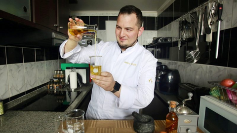 El famoso cocinero y divulgador, Heinz Wuth.