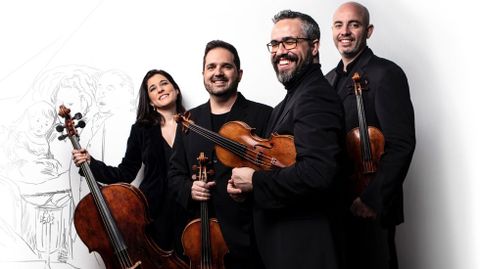 El Cuarteto Quiroga actuará en el Círculo de las Artes