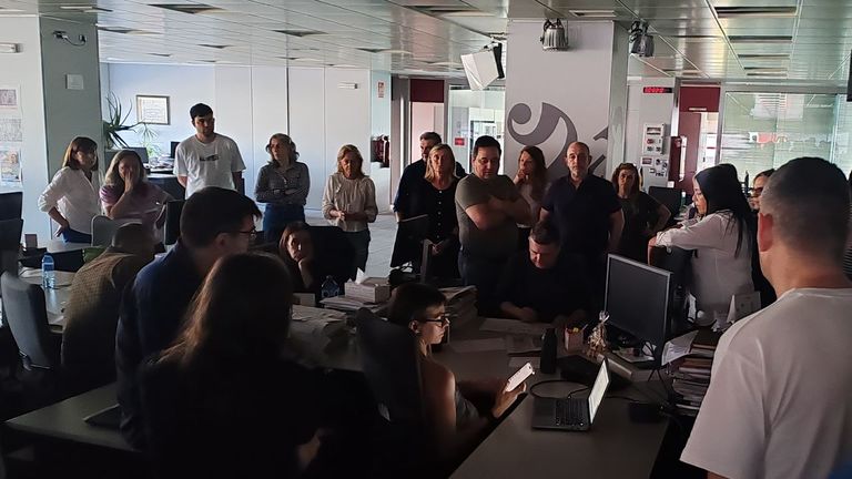 Así contamos hace un año cómo trabajó La Voz durante el apagón