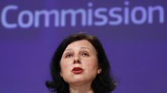 La comisaria europea para los Valores y la Transparencia, Vera Jourová