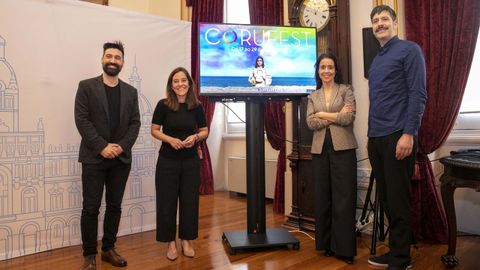 Acto de presentación del CoruFest 2022.