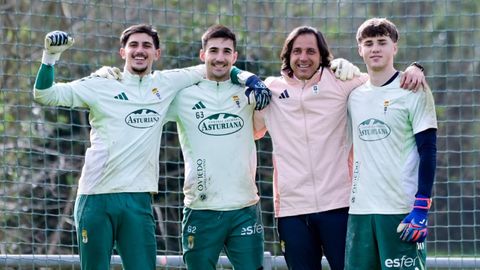 De izquierda a derecha: Mate Sauri, Miguel Narv�ez, Sergio Segura y �lvaro Rodr�guez