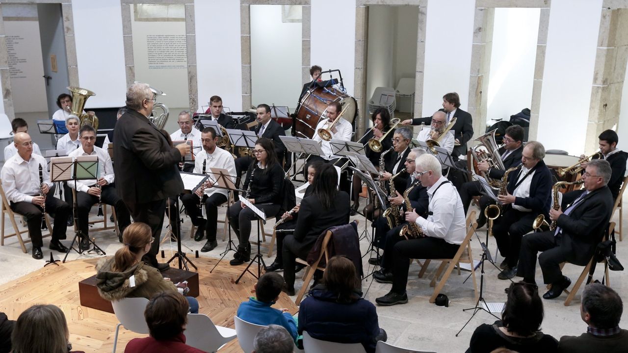 Mal estado del colegio Fiz Vergara Vilario.La Escola Municipal de Msica de Lugo ofrecer un concierto esta tarde