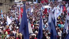 O BNG enche A Quintana coa s�a marcha no D�a de Galicia