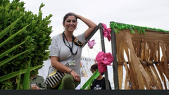 Roc�o Alba, directora del Barreltopia Salinas Longboard Festival