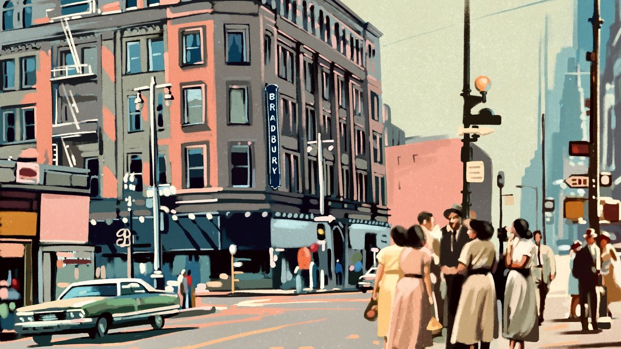 Ilustraci�n del edificio Bradbury.