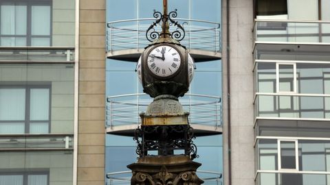 El reloj del Obelisco