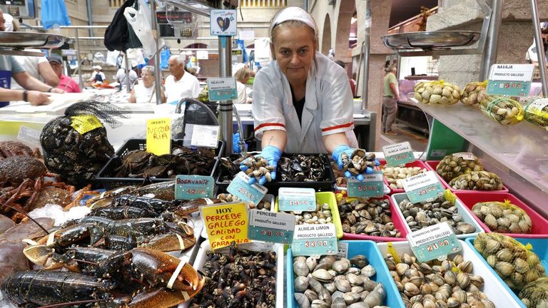 Marisco gallego hay, pero escasea y está muy caro