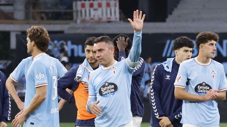 Iago Aspas admite que el Celta echa de menos a Borja Iglesias, «el mejor delantero» del equipo