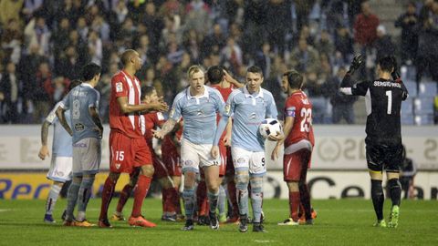 Celta-Sevilla (2-2, Copa del Rey) el 11 de febero del 2016. Doblete de Iago