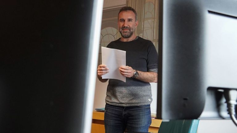 Alberto Pajares, concejal de Hacienda, Contratación, Digitalización, Organización y Régimen Interior en Siero