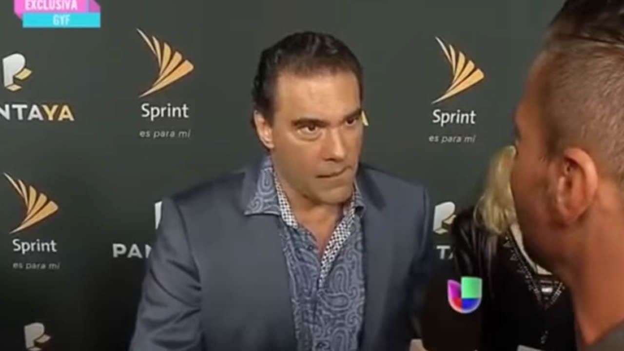La tremenda bofetada del actor mexicano Eduardo Yáñez a un periodista