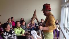 Los ni�os de Carballo disfrutan de la Semana do Libro con nuevos talleres