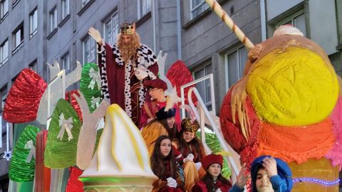 Cabalgata de Reyes en Pontevedra 