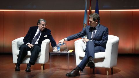 Vázquez y Rivera, juntos hace un mes en A Coruña