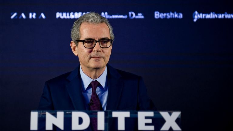 Pablo Isla, presidente de Inditex, en una imagen de archivo