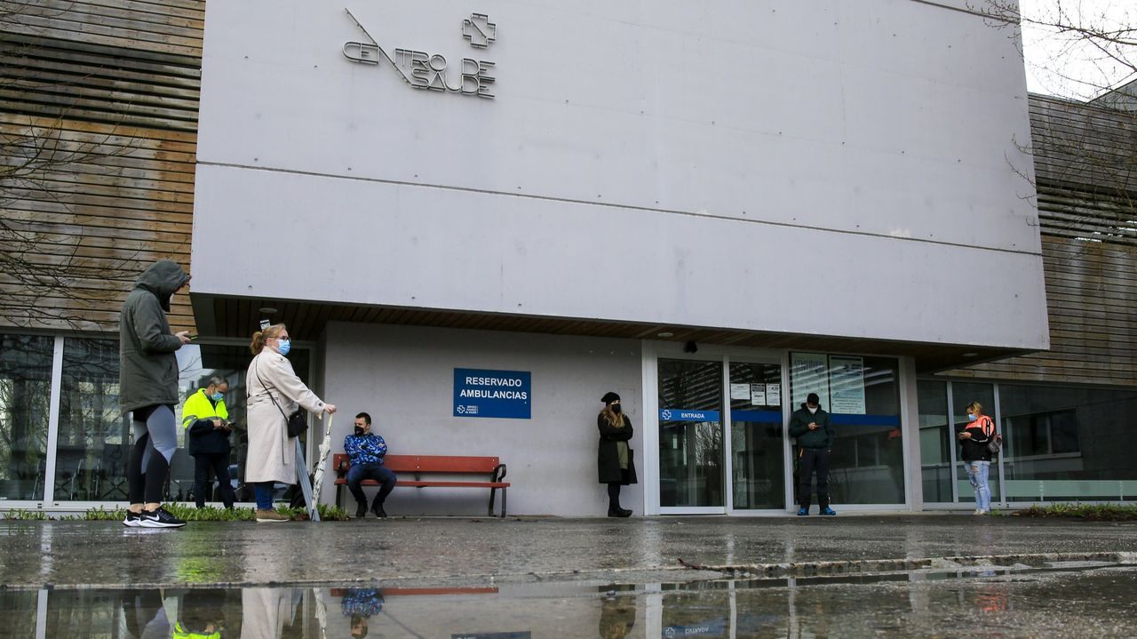 Cribado en el centro de salud de Sarria, en una imagen de archivo