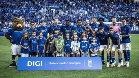 Alineaci�n del Real Oviedo ante la Real Sociedad