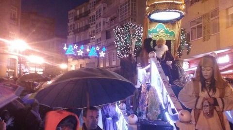 Cabalgata de Reyes en Ourense.