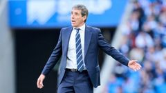 Guillermo Almada, durante el Real Sociedad-Real Oviedo