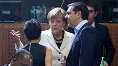 Merkel y Tsipras, hoy en Bruselas