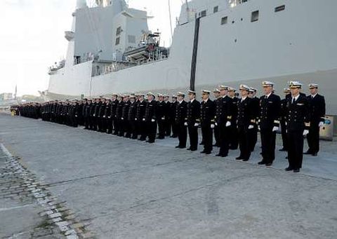 La Armada mantiene sin fecha la entrada en servicio de la F 105